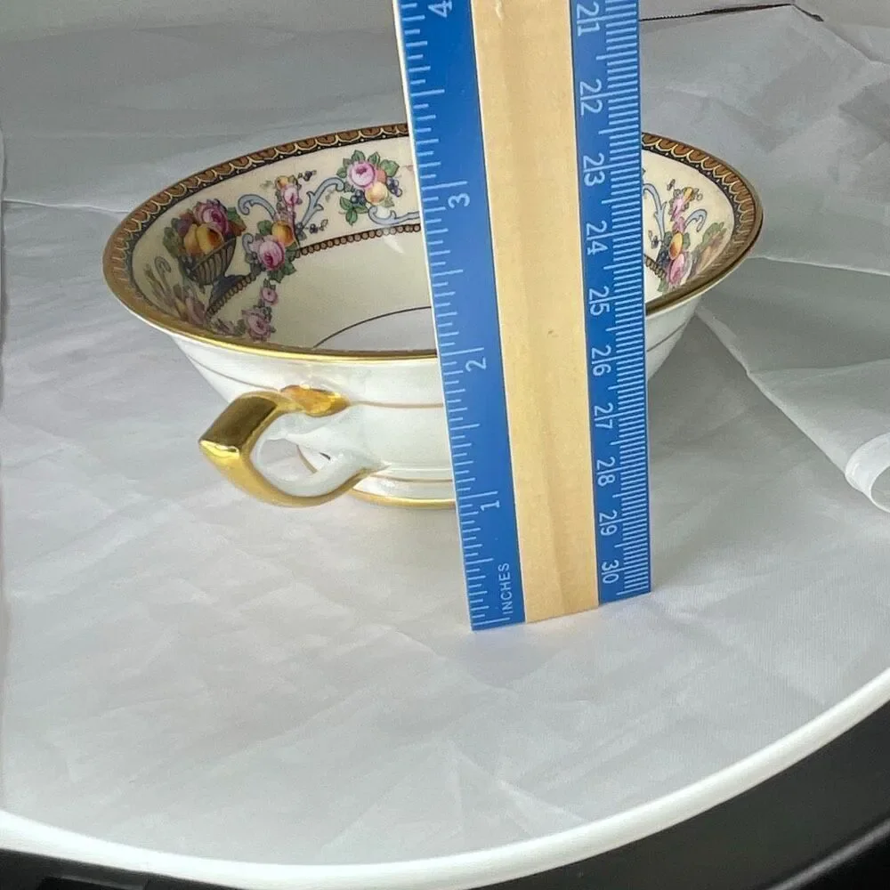 Thomas Briarcliff pattern Lugged cereal  bowl ( Bavaria Germany) 1920’s/30’s